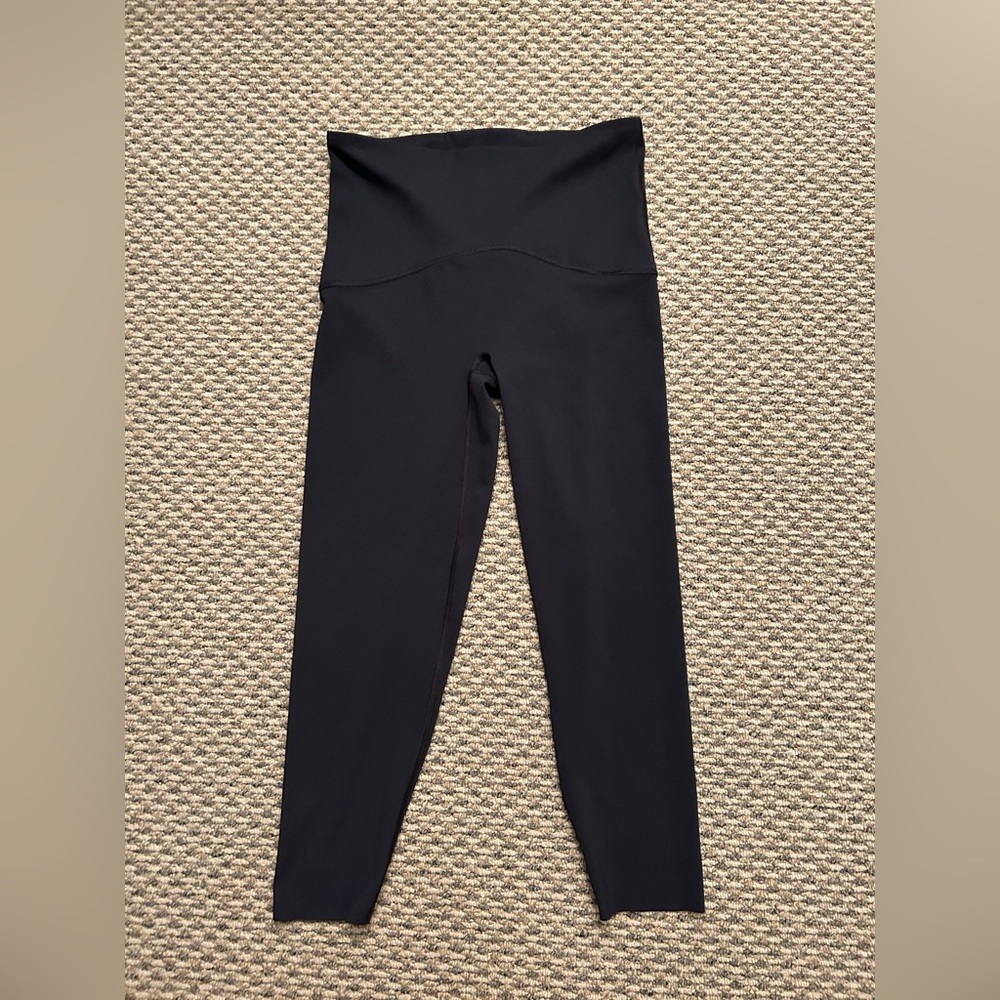 SPANX Booty Boost Black 7/8 Leggings, Size Large